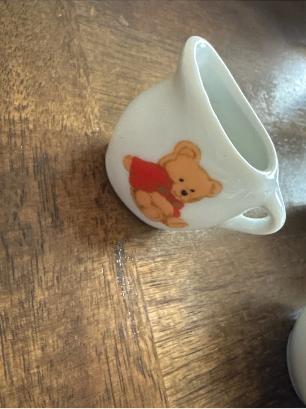 Teddy Bear Miniature Porcelain 11 Piece Tea Set Vintage